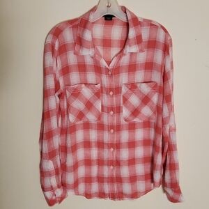 Sanctuary Women's button-up boy friend shirt Size X- small